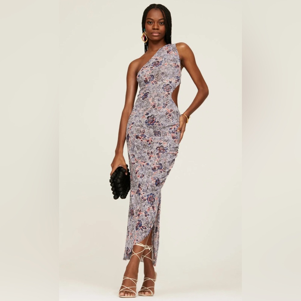 Miss Los Angeles Aries Dress one shoulder, cut out